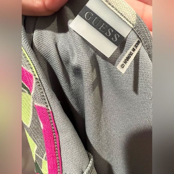 90s Guess Floral Mesh Dress Size XS / S - Picture 13 of 15